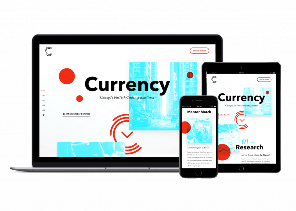 Currency Splash Page
