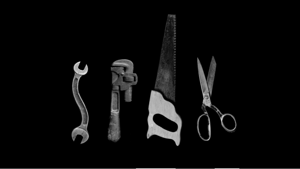 four different tools