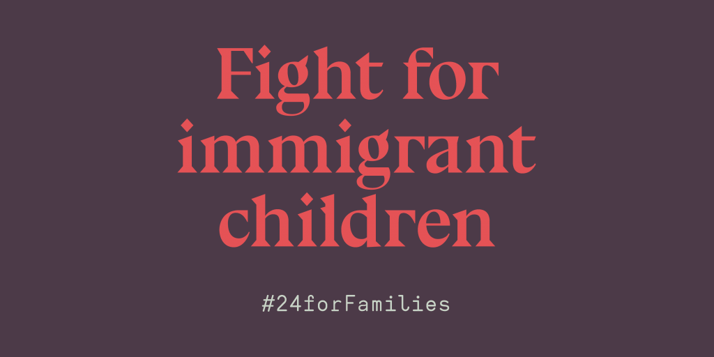 fight for immigrant children graphic