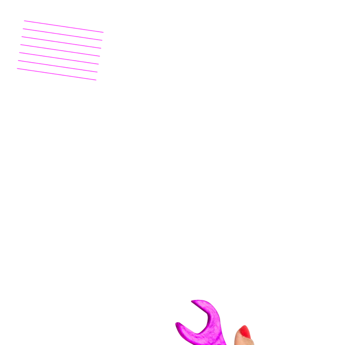Hand screwing with a wrench