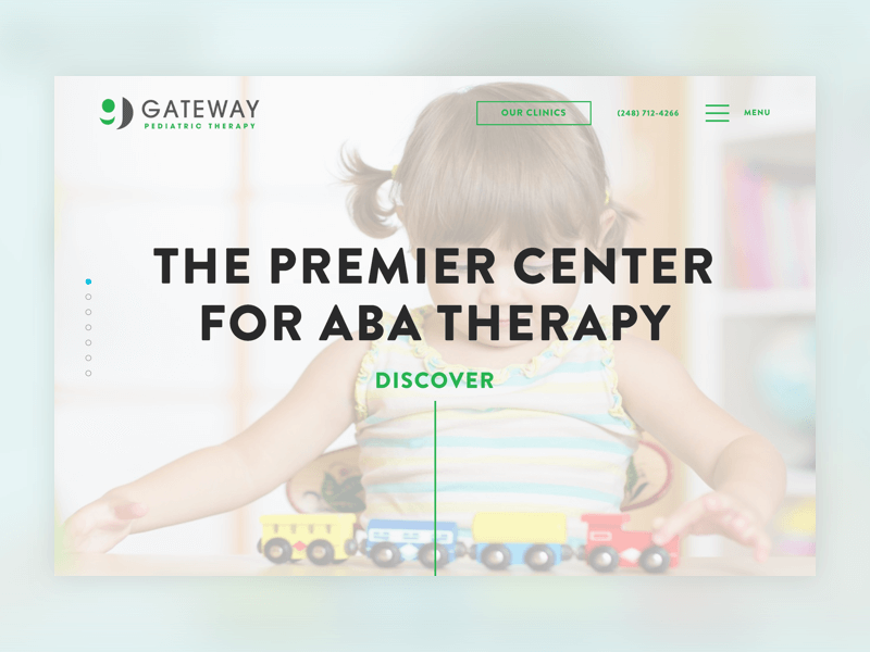 Gateway homepage