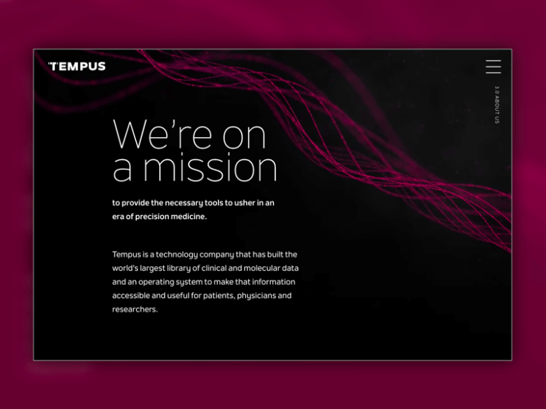 Tempus homepage