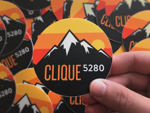 Clique 5280 Stickers