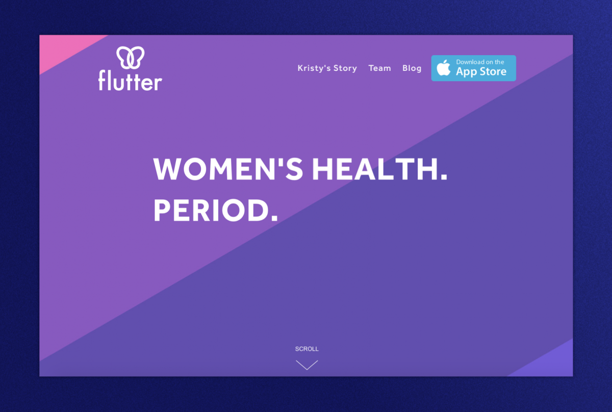 Flutter homepage