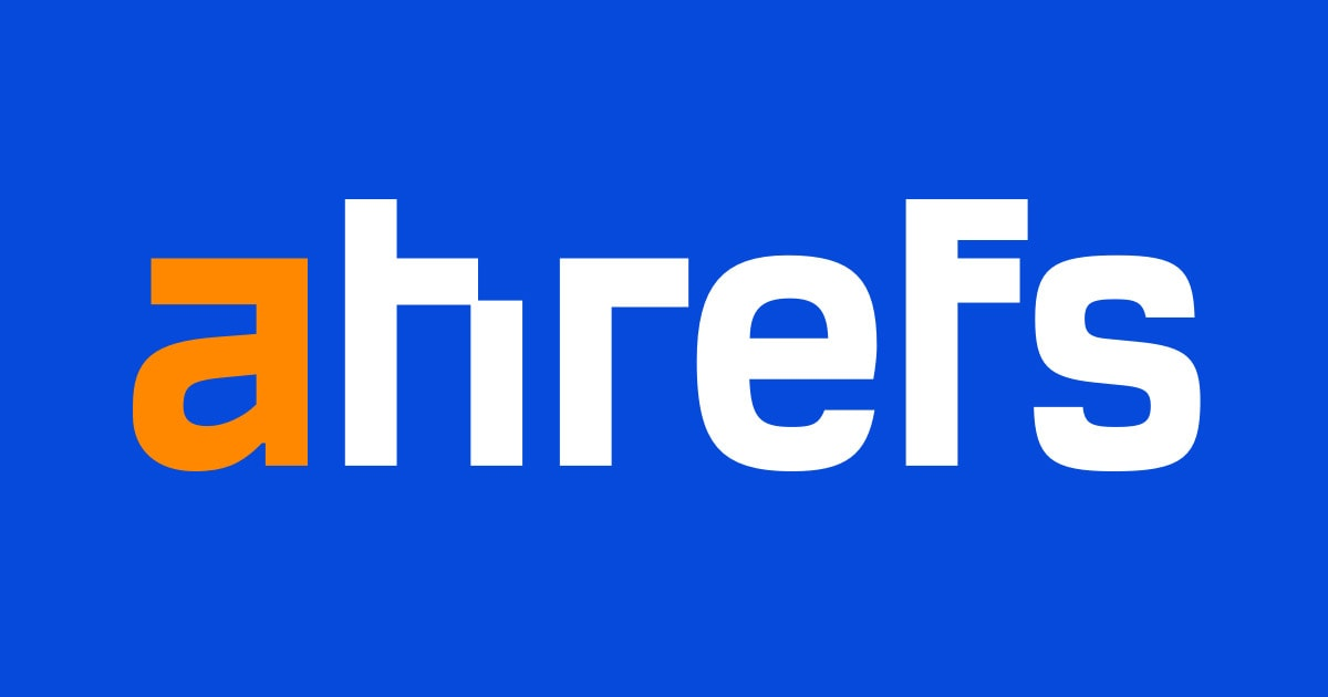 The Ahrefs logo