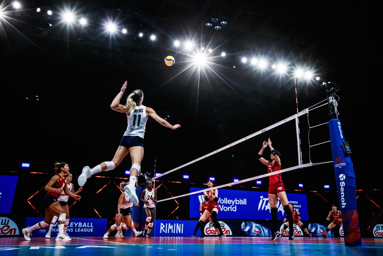 Picture of USA Volleyball Game